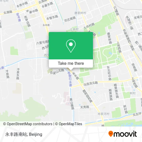 永丰路南站 map