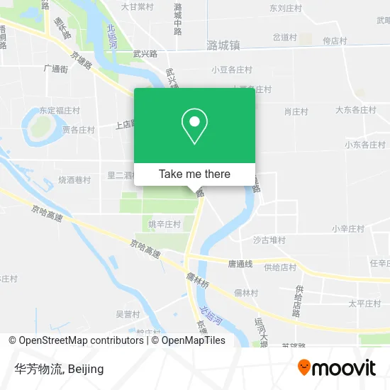 华芳物流 map