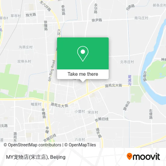 MY宠物店(宋庄店) map