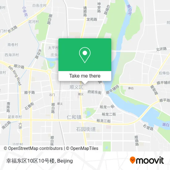 幸福东区10区10号楼 map