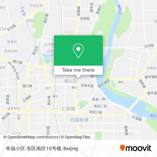 幸福小区-东区南区10号楼 map