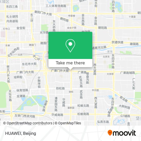 HUAWEI map