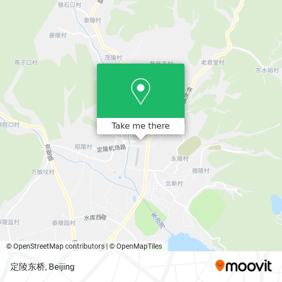 定陵东桥 map