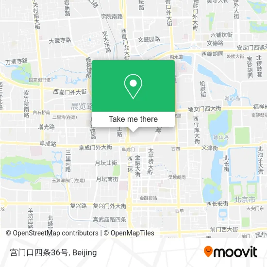 宫门口四条36号 map