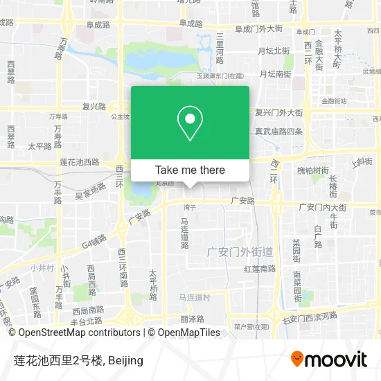 莲花池西里2号楼 map