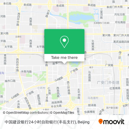 中国建设银行24小时自助银行(丰岳支行) map