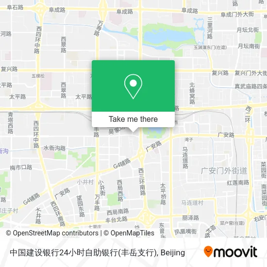 中国建设银行24小时自助银行(丰岳支行) map