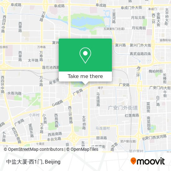 中盐大厦-西1门 map