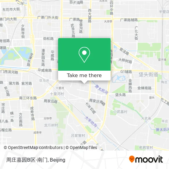 周庄嘉园B区-南门 map