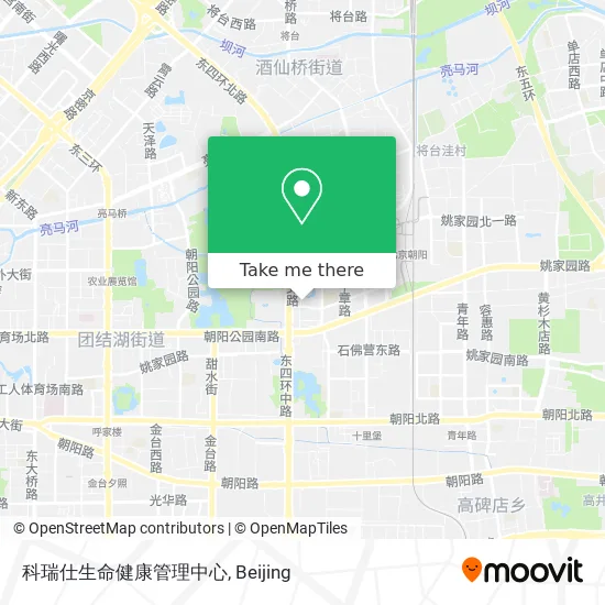 科瑞仕生命健康管理中心 map