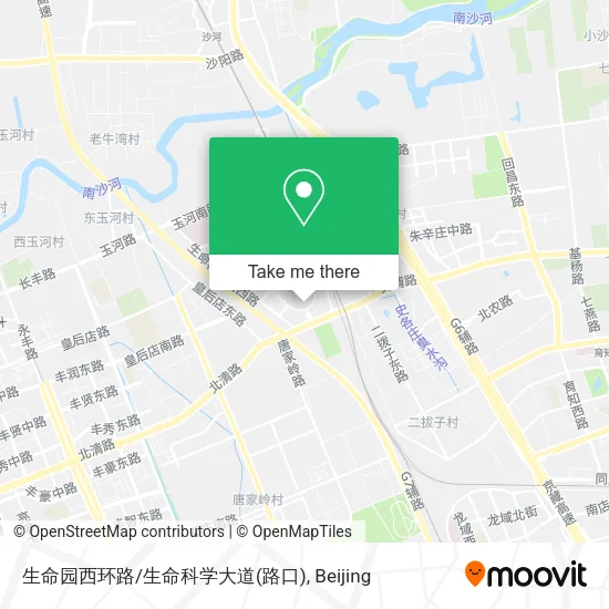 生命园西环路/生命科学大道(路口) map