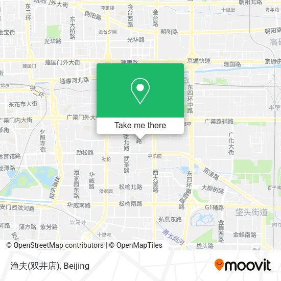 渔夫(双井店) map