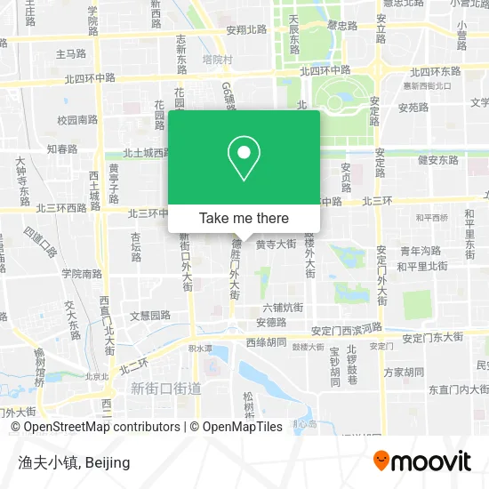 渔夫小镇 map