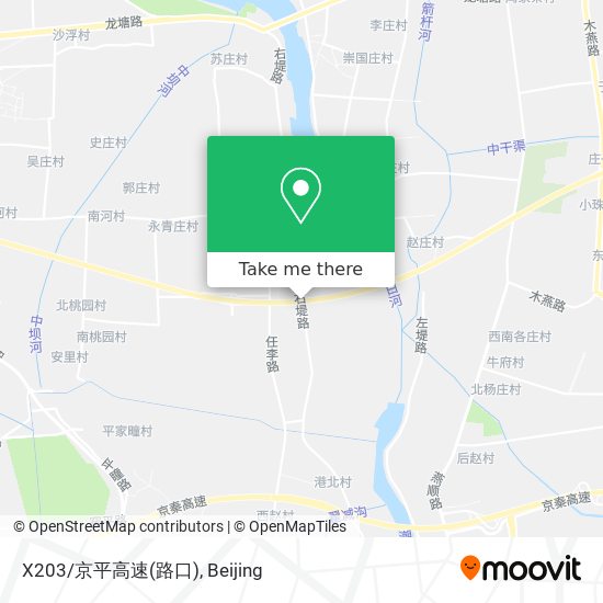 X203/京平高速(路口) map