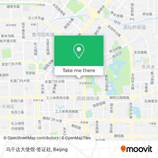 乌干达大使馆-签证处 map