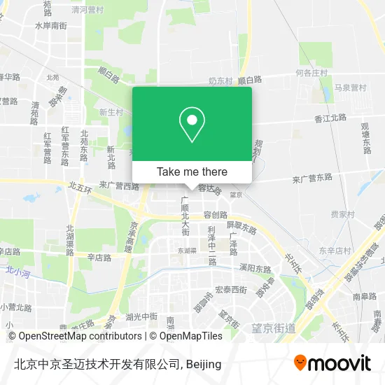 北京中京圣迈技术开发有限公司 map