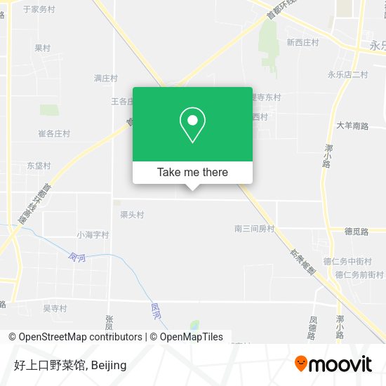 好上口野菜馆 map