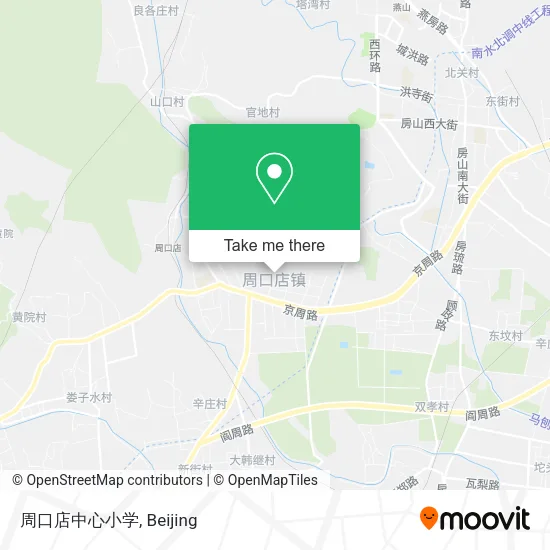 周口店中心小学 map