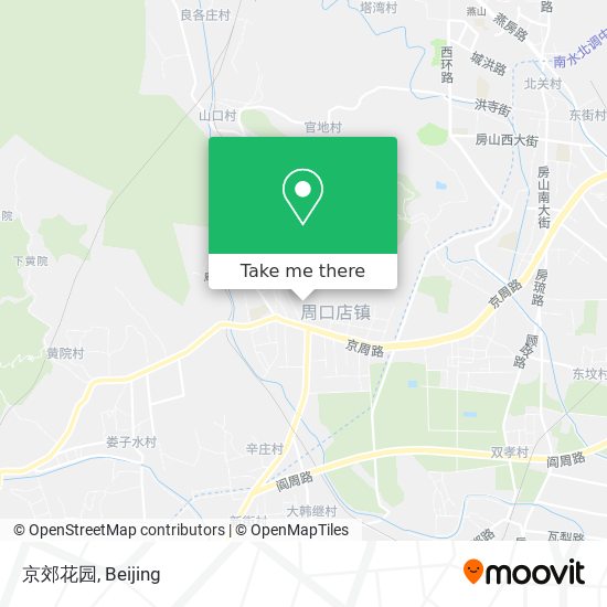京郊花园 map