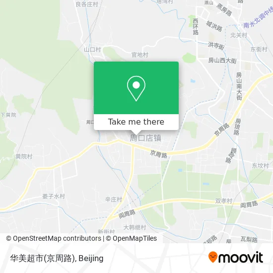 华美超市(京周路) map