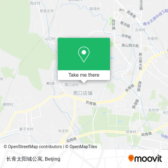 长青太阳城公寓 map