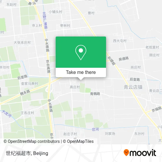世纪福超市 map