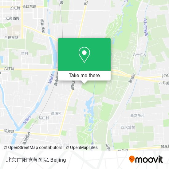 北京广阳博海医院 map