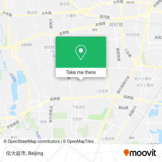 信大超市 map