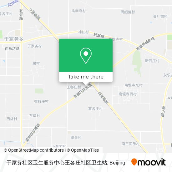 于家务社区卫生服务中心王各庄社区卫生站 map