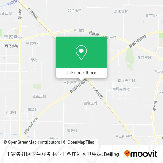 于家务社区卫生服务中心王各庄社区卫生站 map