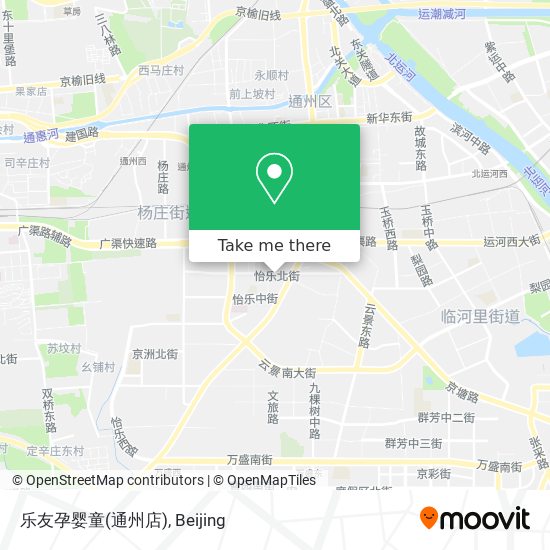 乐友孕婴童(通州店) map
