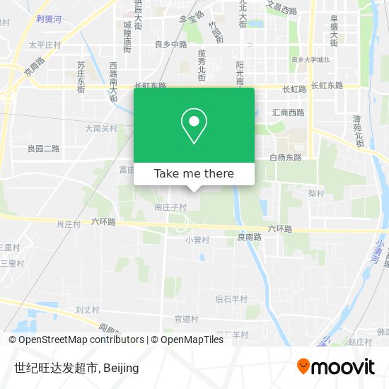 世纪旺达发超市 map
