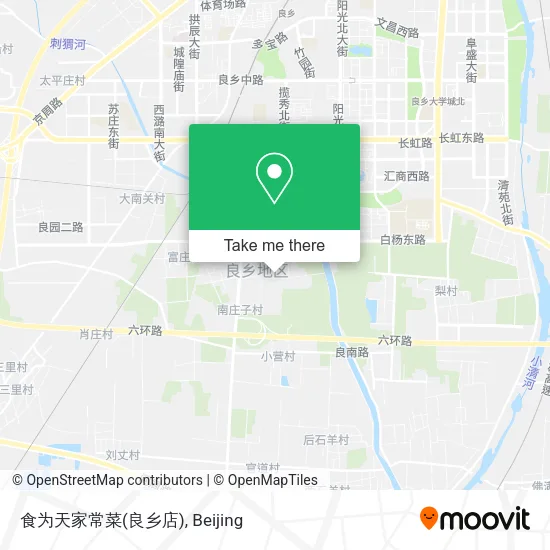 食为天家常菜(良乡店) map