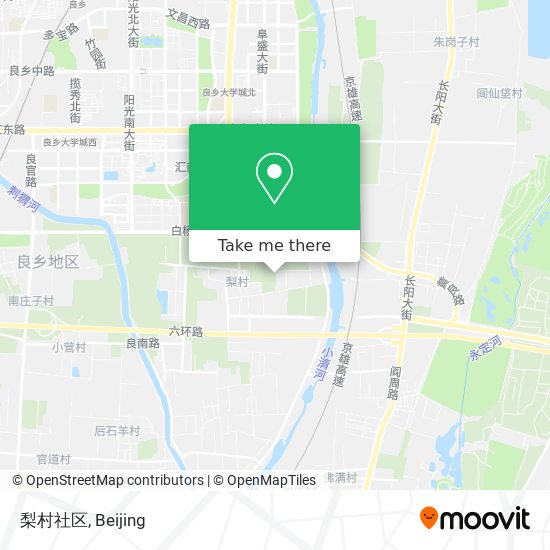 梨村社区 map