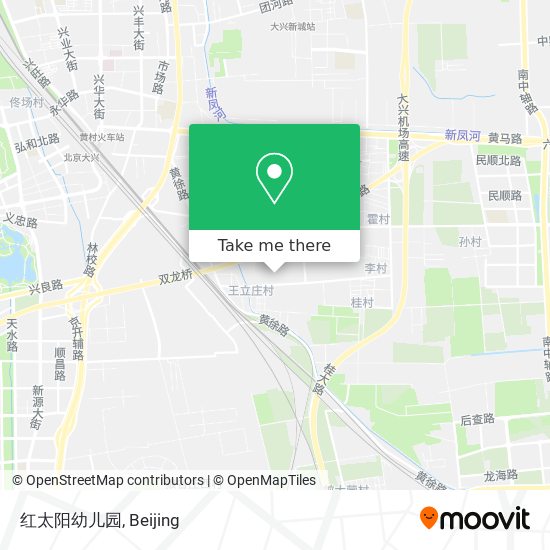 红太阳幼儿园 map