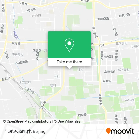 迅驰汽修配件 map