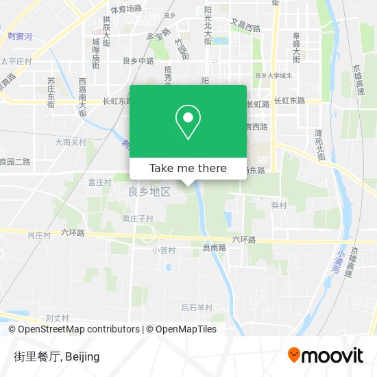 街里餐厅 map