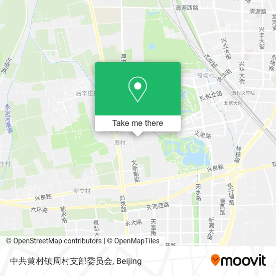 中共黄村镇周村支部委员会 map