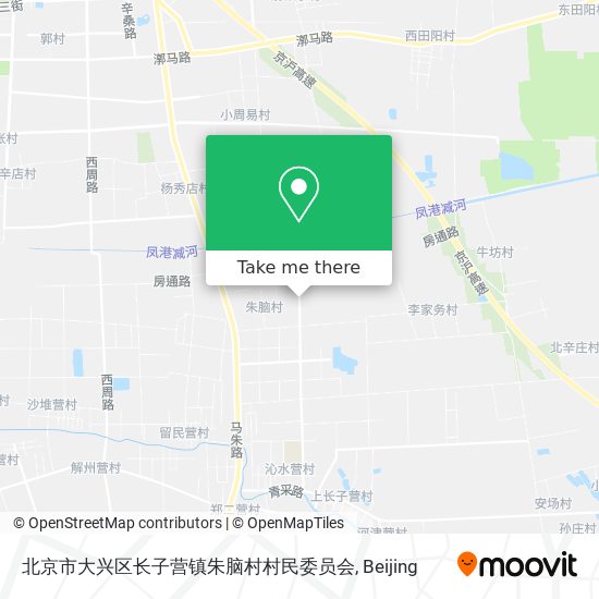 北京市大兴区长子营镇朱脑村村民委员会 map