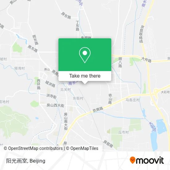 阳光画室 map
