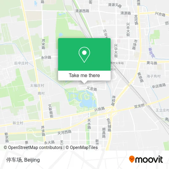 停车场 map