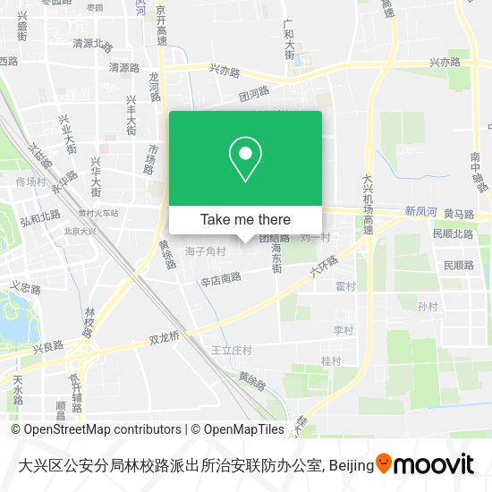 大兴区公安分局林校路派出所治安联防办公室 map