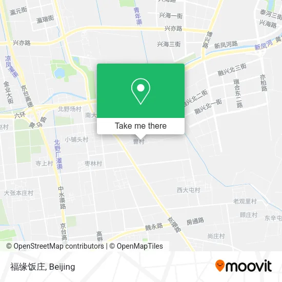 福缘饭庄 map