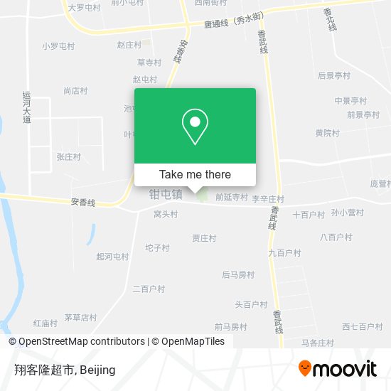 翔客隆超市 map