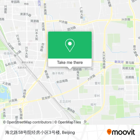海北路58号院经房小区3号楼 map