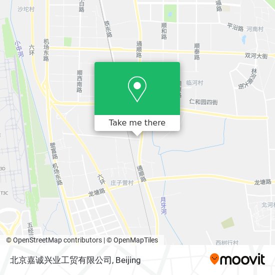 北京嘉诚兴业工贸有限公司 map