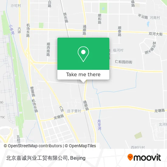 北京嘉诚兴业工贸有限公司 map
