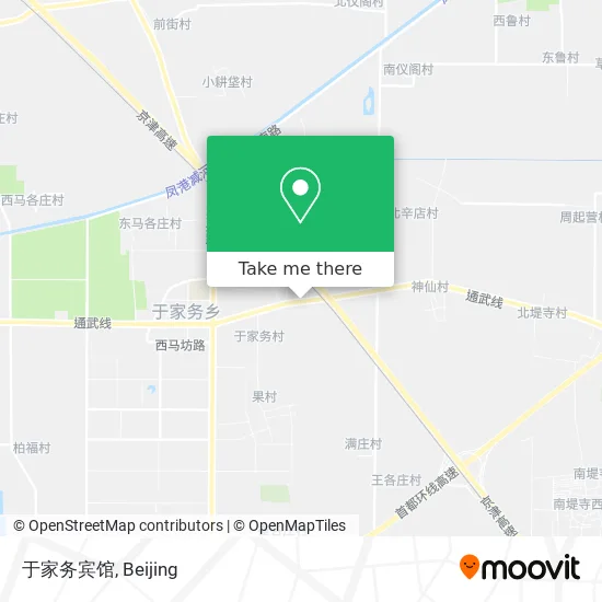 于家务宾馆 map