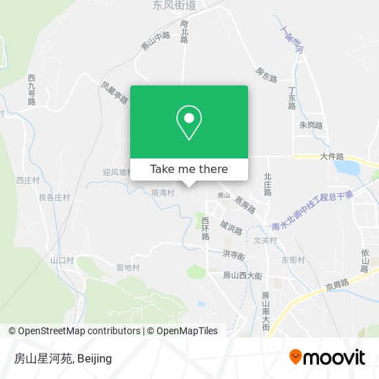 房山星河苑 map