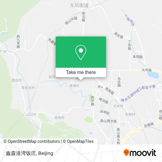 鑫森港湾饭庄 map